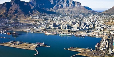 Sea freight, container shipping from China to Cape Town, South Africa